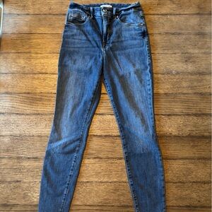 Good American Dark Blue Skinny Jeans